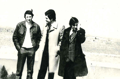 С друзьями Геннадием Хазановым и Тимуром Качкачишвили